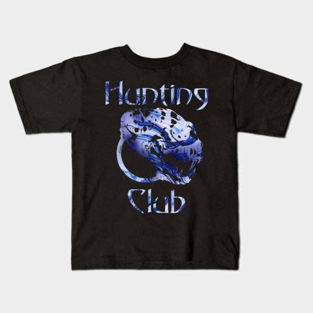 Hunting Club Kids T-Shirt by Hedgeh0g